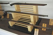 鉄砲（火縄銃）の展示