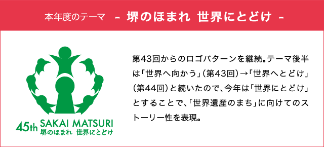 堺のほまれ 世界へとどけ