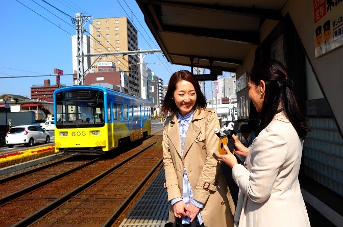 阪堺電車「宿院駅」　